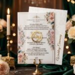 Imperial Frosted Wedding Invitation