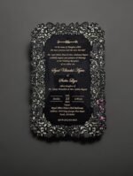 Premium  Laser-Cut Acrylic Wedding Card - Image 7