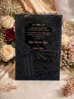 Premium  Laser-Cut Acrylic Wedding Card