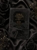 Premium  Laser-Cut Acrylic Wedding Card - Image 8