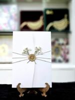 Elegant Emerald Black & White Invitation (Copy) - Image 2